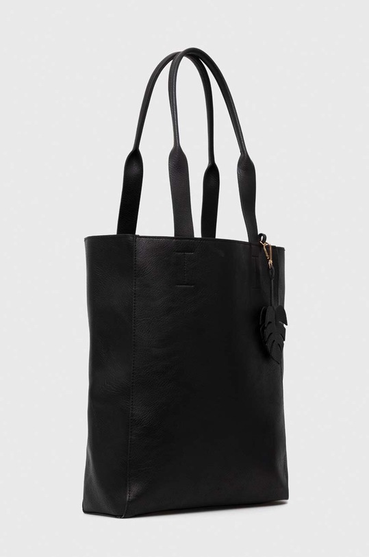 Torebka damska ze skóry ekologicznej kolor czarny RS24.TOD607 czarny RS24