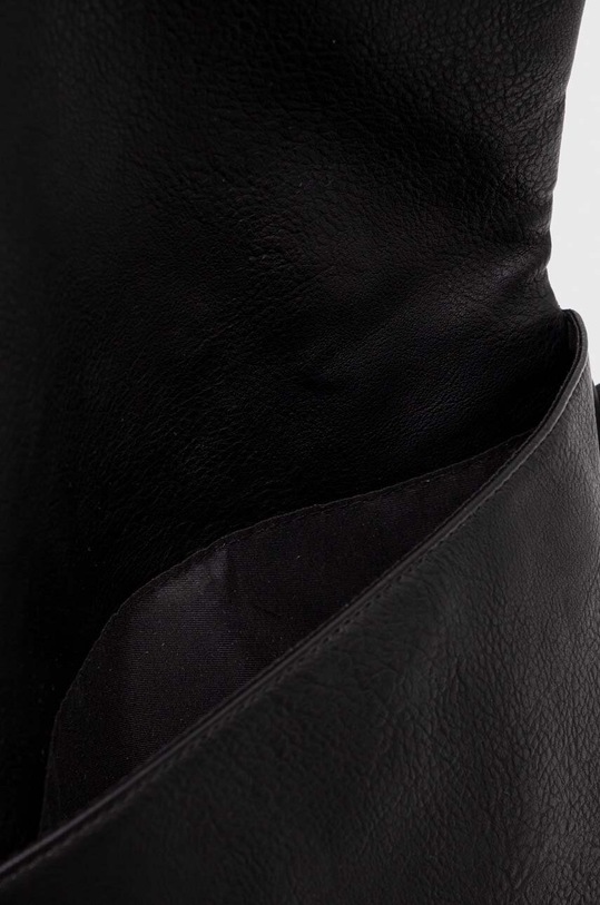 Kabelka dámska z ekologickej kože s ozdobnou výšivkou čierna farba RS24.TOD609 čierna