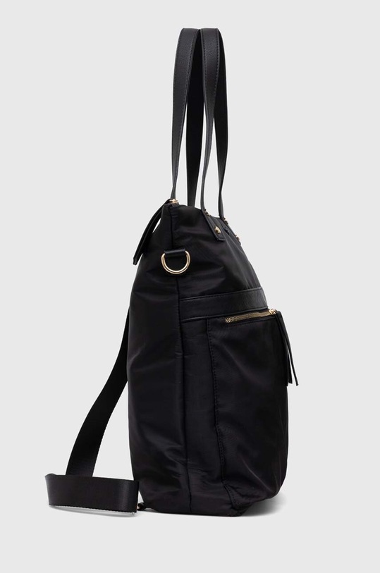 Torebka damska z funkcją plecaka gładka kolor czarny RS24.TOD610 czarny RS24