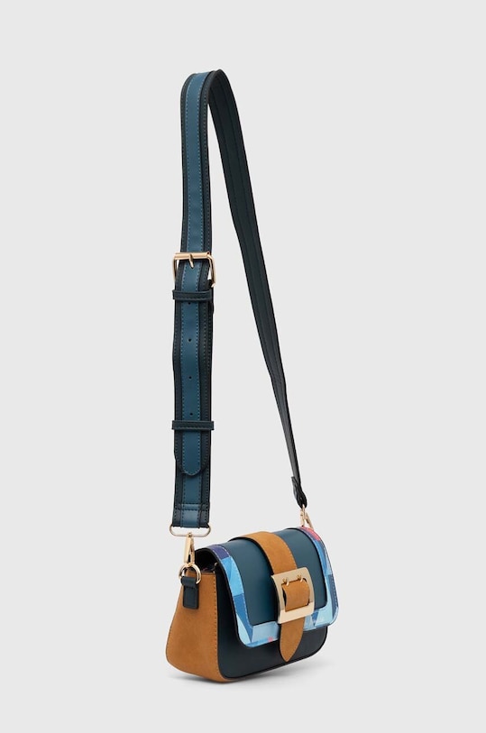 Akcesoria Torebka damska ze skóry ekologicznej z kolekcji Jerzy Nowosielski x Medicine kolor granatowy RS24.TOD650 granatowy