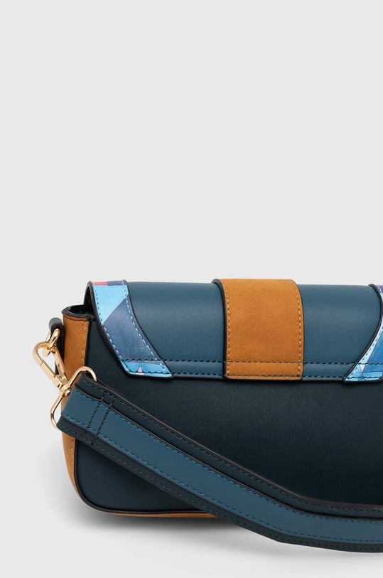 Torebka damska ze skóry ekologicznej z kolekcji Jerzy Nowosielski x Medicine kolor granatowy RS24.TOD650 granatowy