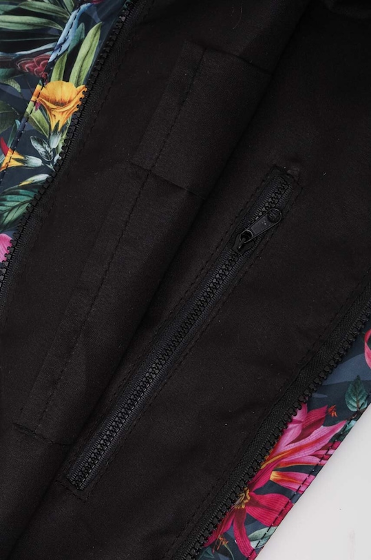 Torebka damska shopper wzorzysta kolor zielony RS24.TOD714