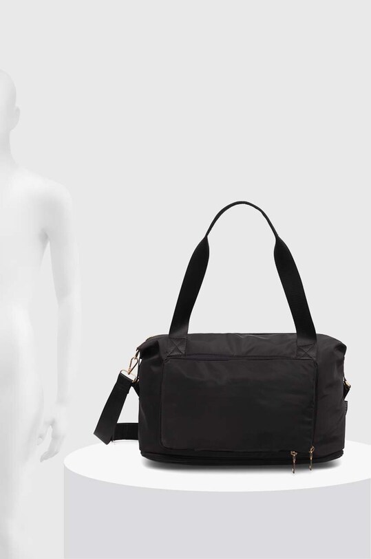 Torba travel składana unisex gładka kolor czarny RS24.TOD717 czarny