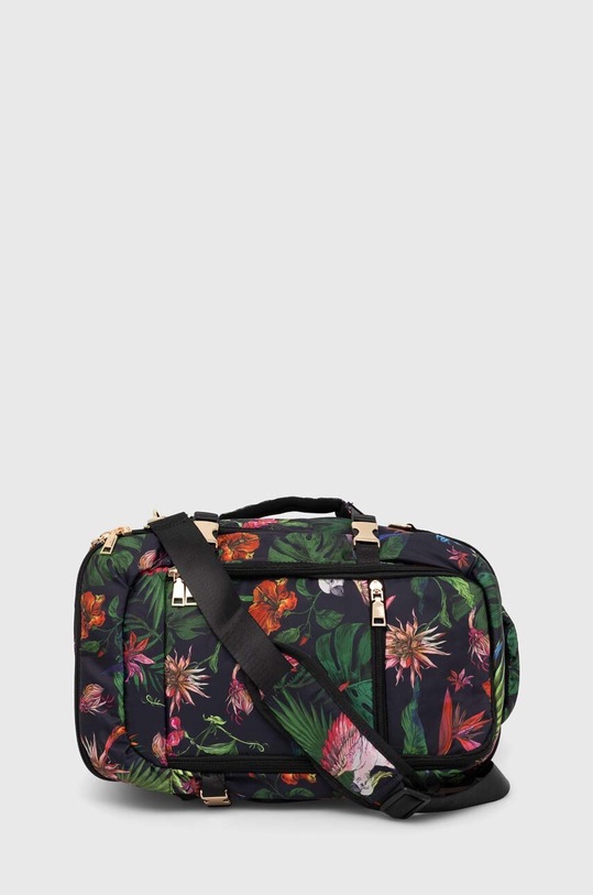 Plecak travel damski wielofunkcyjny wzorzysty kolor czarny czarny RS24.TOD718