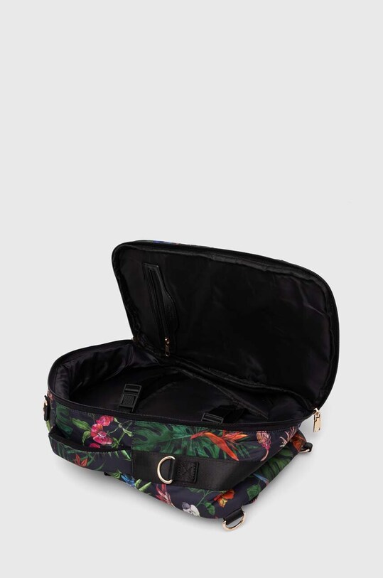Plecak travel damski wielofunkcyjny wzorzysty kolor czarny RS24.TOD718 czarny