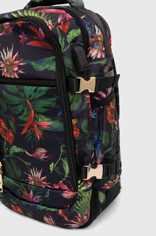 Plecak travel damski wielofunkcyjny wzorzysty kolor czarny RS24.TOD718