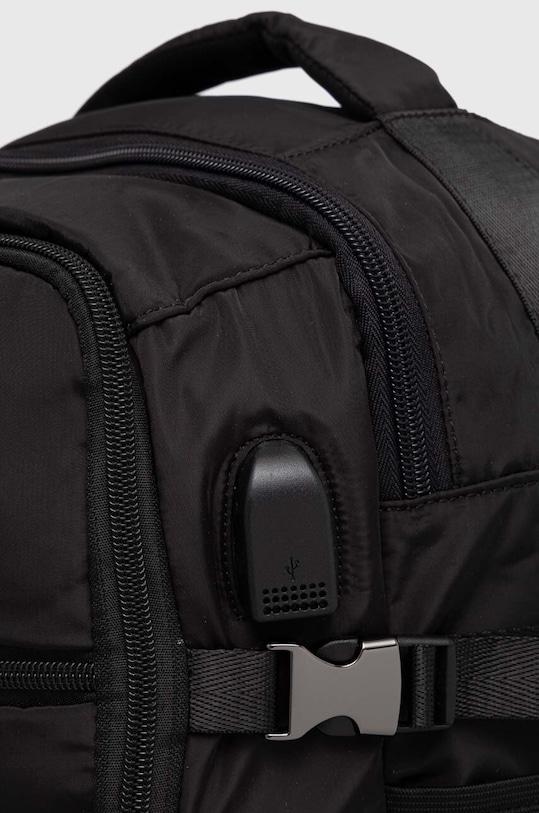 Cestovný ruksak multifunkčný unisex hladký čierna farba čierna RS24.TOD719