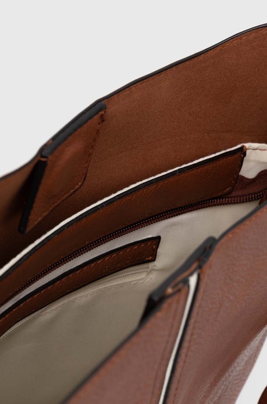 Torebka damska ze skóry ekologicznej kolor brązowy brązowy RS24.TOD722