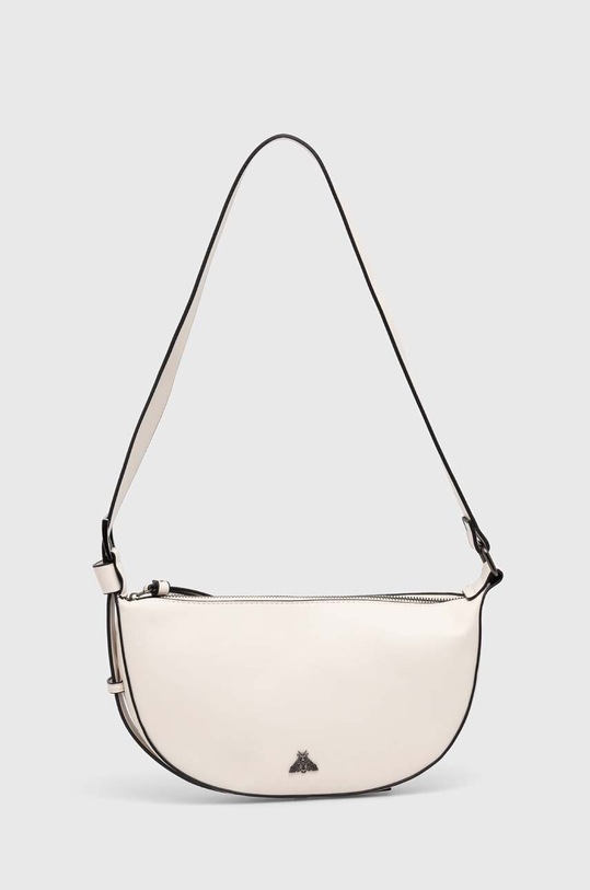 Torebka damska ze skóry ekologicznej kolor beżowy imitacja skóry licowej beżowy RS24.TOD805