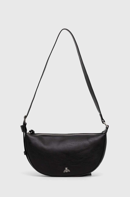 Torebka damska ze skóry ekologicznej kolor czarny imitacja skóry licowej czarny RS24.TOD805