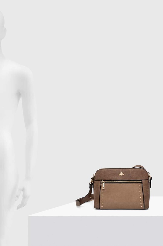 Kabelka dámska z ekologickej kože béžová farba RS24.TOD900