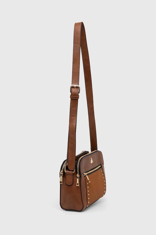 Torebka damska ze skóry ekologicznej kolor brązowy RS24.TOD900 brązowy RS24