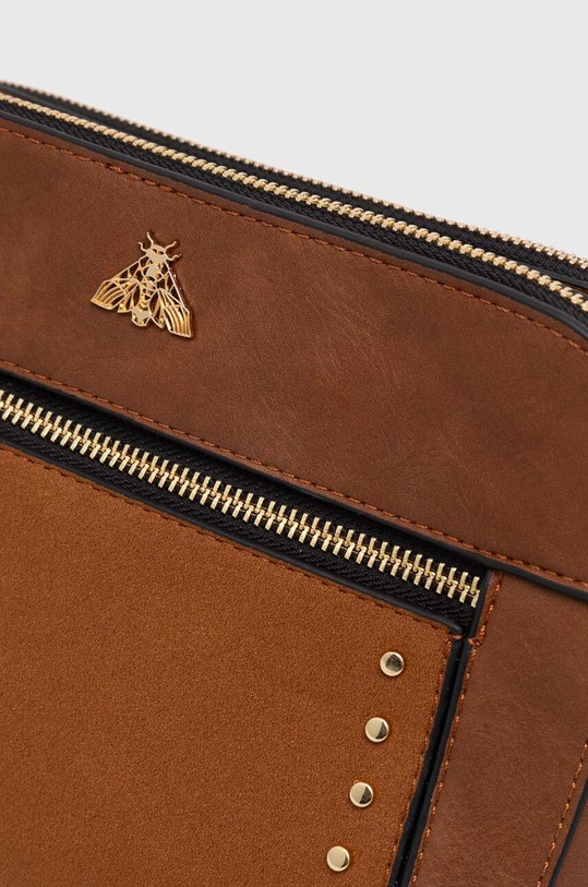 Akcesoria Torebka damska ze skóry ekologicznej kolor brązowy RS24.TOD900 brązowy