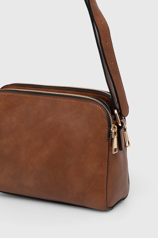 Torebka damska ze skóry ekologicznej kolor brązowy brązowy RS24.TOD900