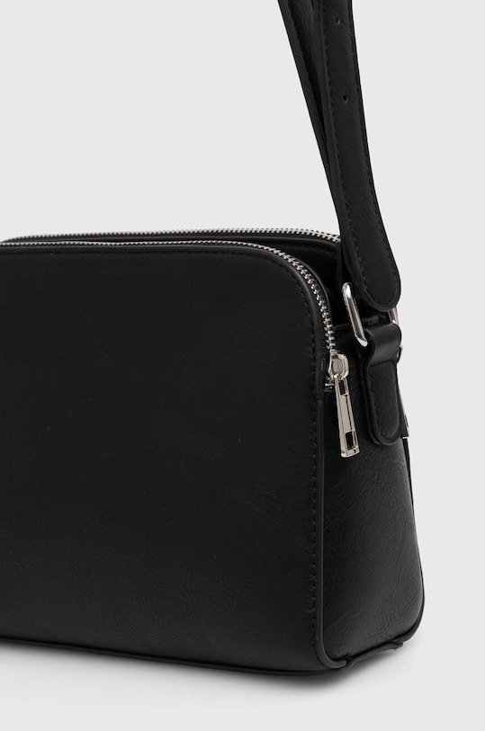 Kabelka dámska z ekologickej kože čierna farba čierna RS24.TOD900