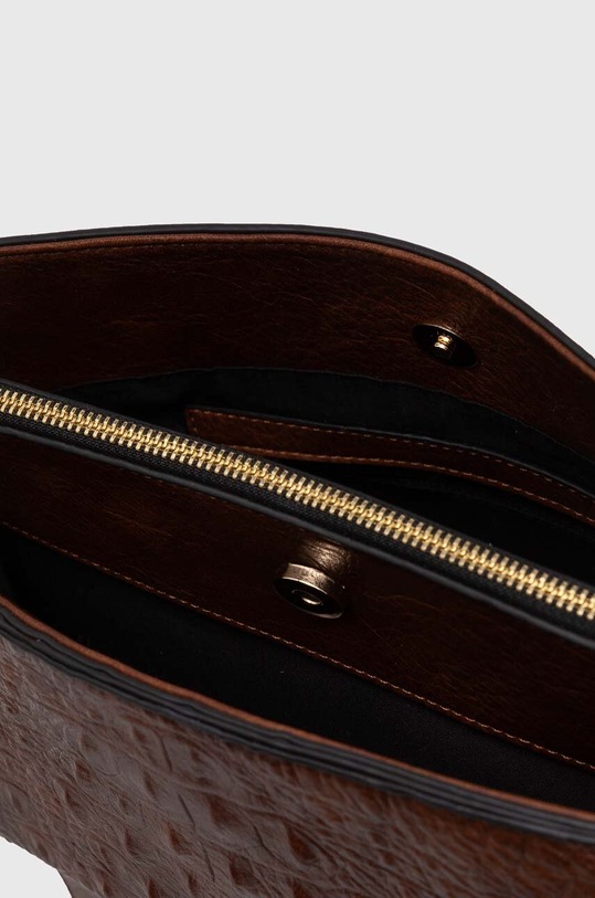 Torebka damska ze skóry ekologicznej kolor brązowy RS24.TOD915