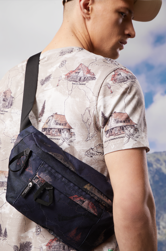 Nerka z kolekcji Tatrzański Park Narodowy x Medicine unisex kolor czarny tekstylny czarny RS24.TODA52