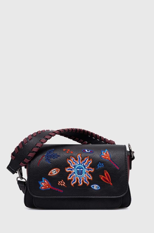 Kabelka dámska čierna farba imitácia kože čierna RS24.TODB03