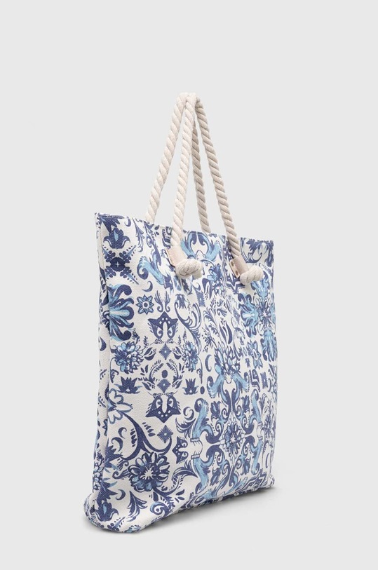Akcesoria Torebka damska typu shopper wzorzysta kolor niebieski RS24.TODB08 niebieski