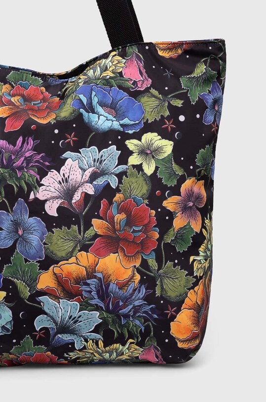 Akcesoria Torebka damska typu shopper wzorzysta kolor czarny RS24.TODC00 czarny