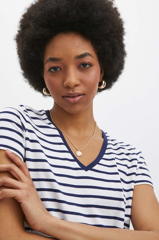 Medicine t-shirt bawełniany regular biały RS24.TSD011