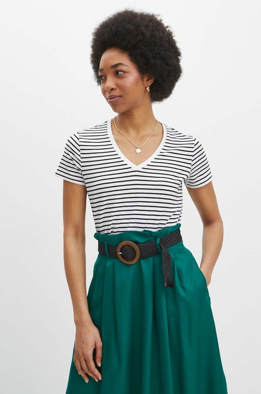 Medicine t-shirt bawełniany biały RS24.TSD011