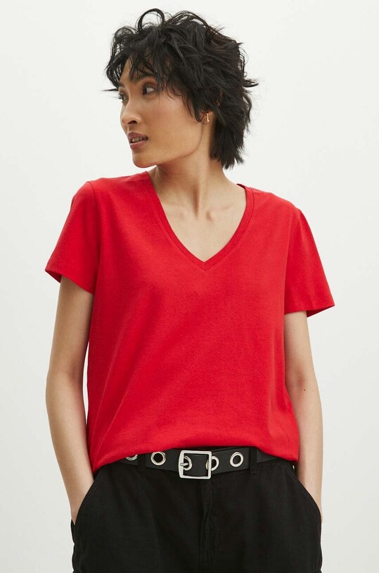 Medicine tricou din bumbac rosu RS24.TSD011