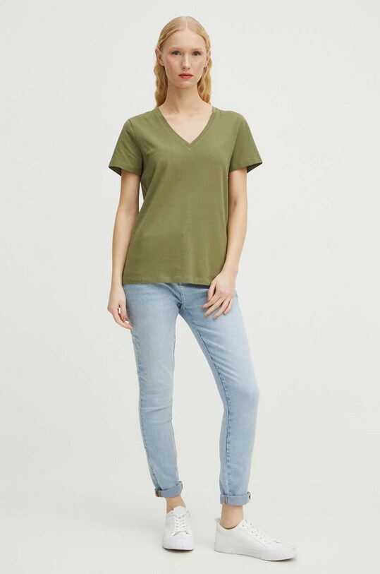 Medicine tricou din bumbac RS24.TSD011 verde RS24