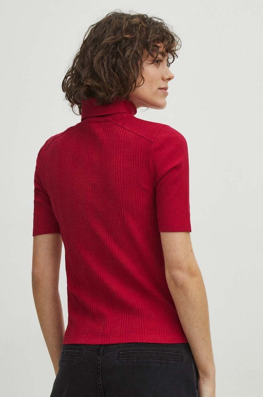 Oblečenie Bavlnené tričko dámske ružová farba RS24.TSD041 ružová