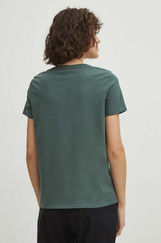 Îmbrăcăminte Medicine tricou din bumbac RS24.TSD043 verde