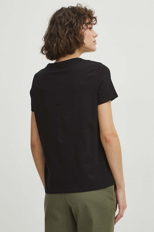 Îmbrăcăminte Medicine tricou din bumbac RS24.TSD043 negru