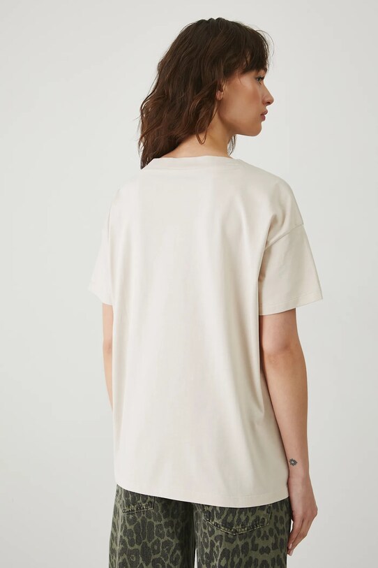 Odzież Medicine t-shirt bawełniany RS24.TSD074 beżowy