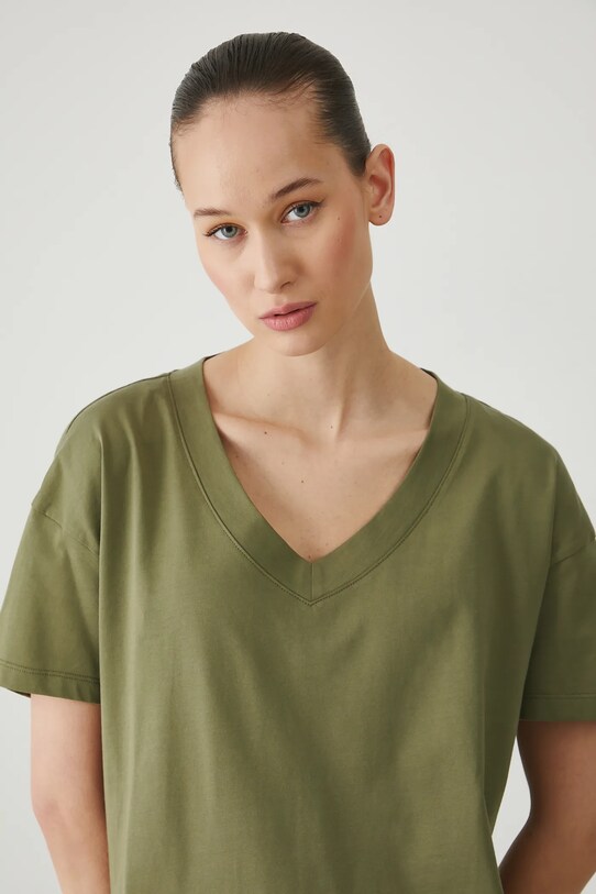 Medicine t-shirt bawełniany zielony RS24.TSD074