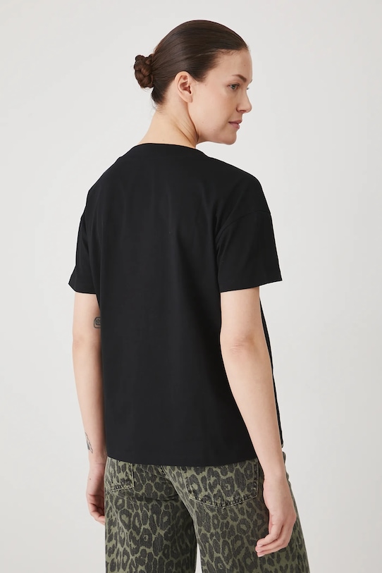 Odzież Medicine t-shirt bawełniany RS24.TSD074 czarny