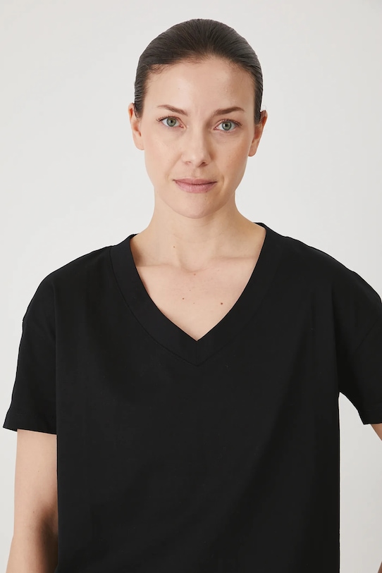 Medicine t-shirt bawełniany czarny RS24.TSD074