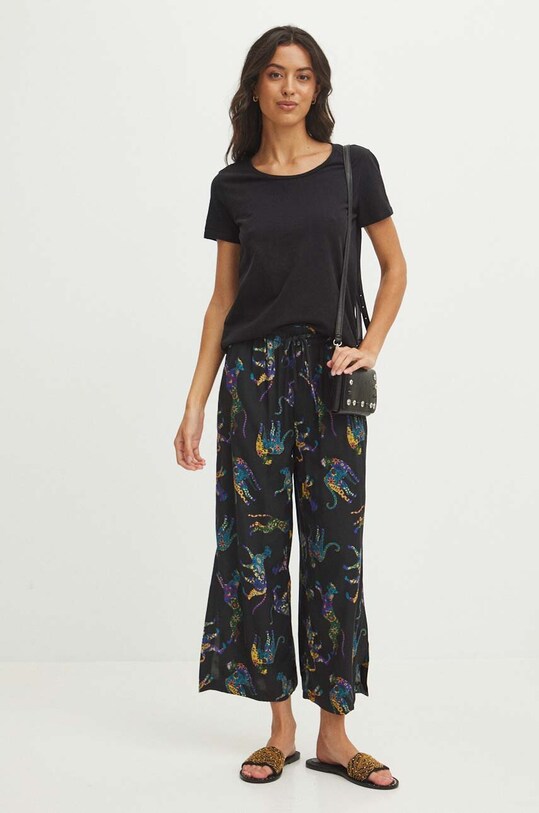 Medicine tricou din bumbac RS24.TSD0B5 negru RS24