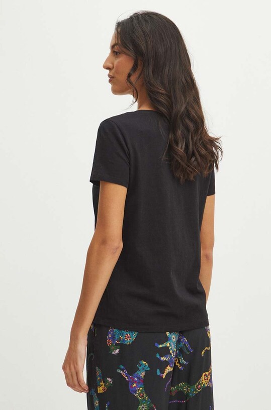 Îmbrăcăminte Medicine tricou din bumbac RS24.TSD0B5 negru
