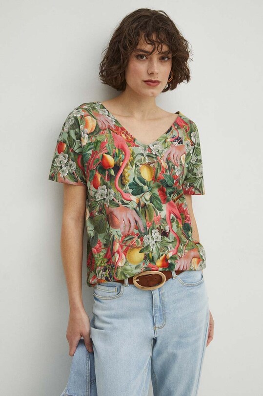 Medicine tricou din bumbac RS24.TSD458 multicolor