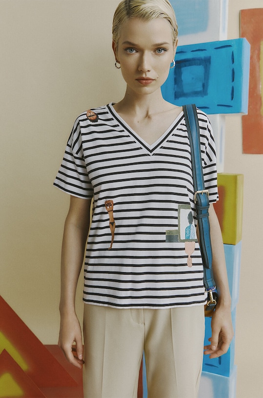 Medicine pamut póló pamut fehér RS24.TSD672