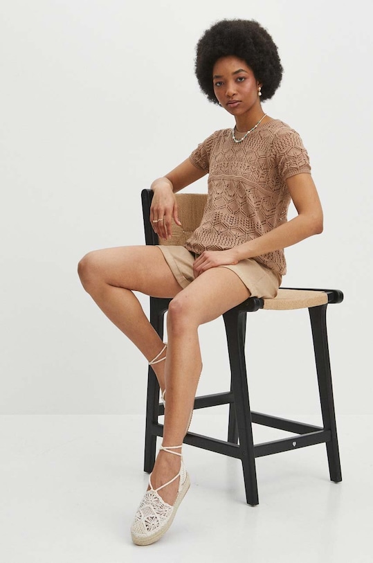 Medicine t-shirt in cotone RS24.TSD710 beige RS24