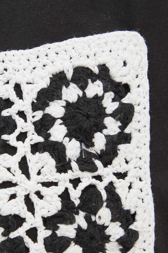 Bavlněné tričko černá barva RS24.TSDA09 černá