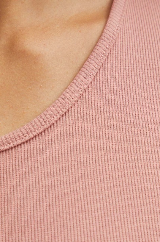 Bavlněné tričko růžová barva růžová RS24.TSDA12