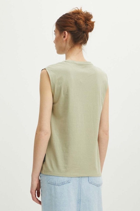 Памучна тениска Medicine зелен RS24.TSDA54