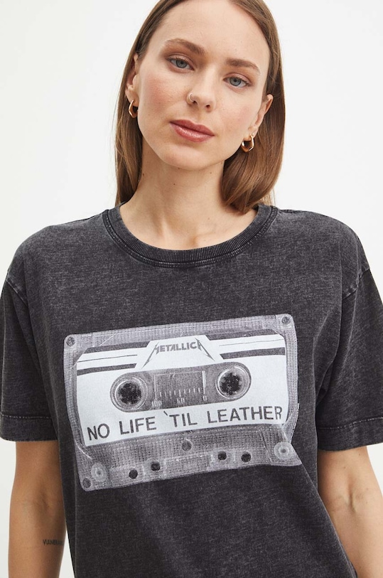 Medicine pamut póló RS24.TSDB56 szürke