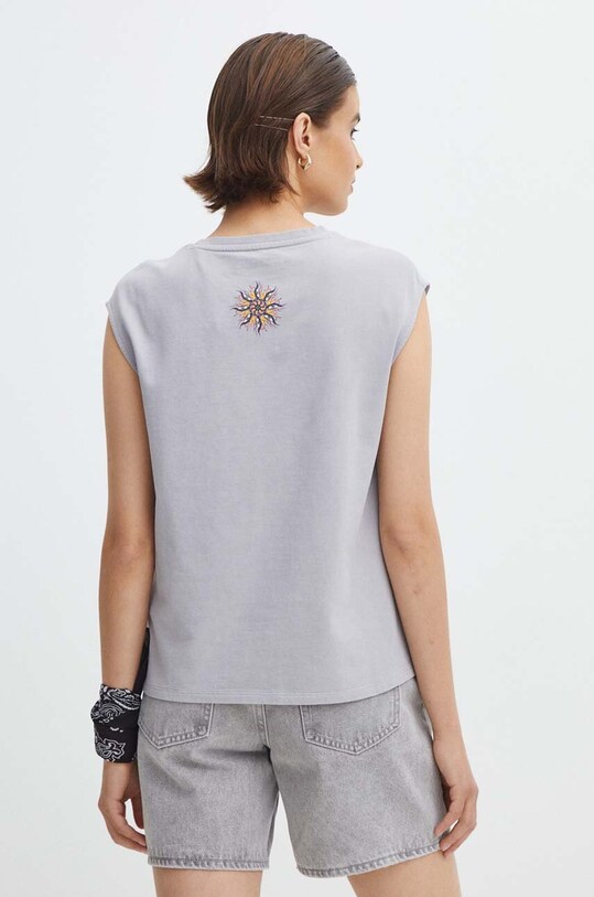 Medicine tricou din bumbac gri RS24.TSDC54