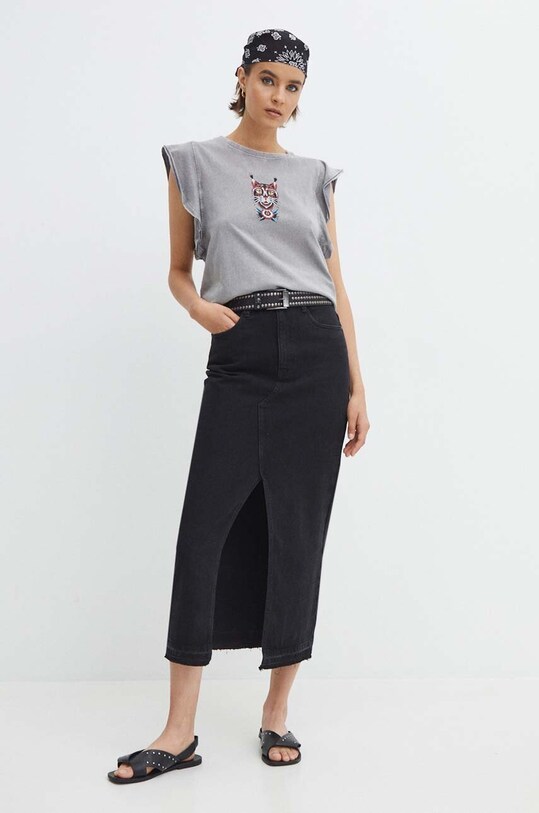 Îmbrăcăminte Medicine tricou din bumbac RS24.TSDC61 gri