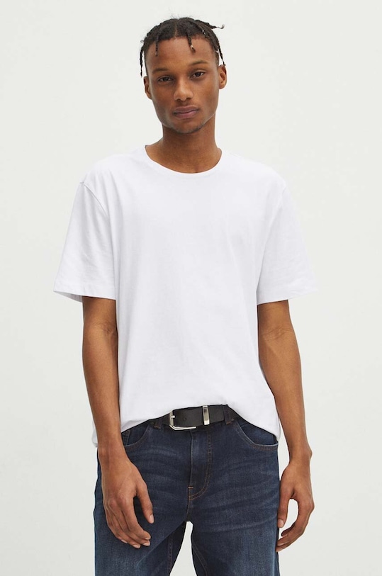 Medicine tricou din bumbac alb RS24.TSM010