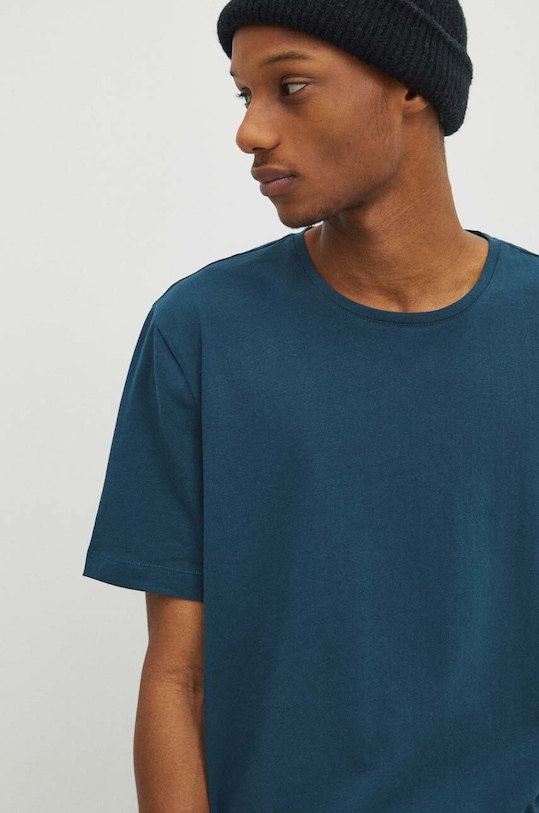 Бавовняна футболка Medicine бірюзовий RS24.TSM010