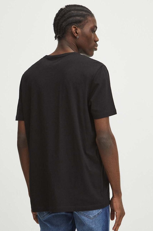 Îmbrăcăminte Medicine tricou din bumbac RS24.TSM011 negru