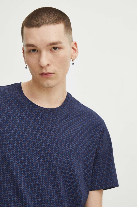 Medicine t-shirt bawełniany granatowy RS24.TSM022